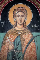 Fresco bizantino del siglo XV